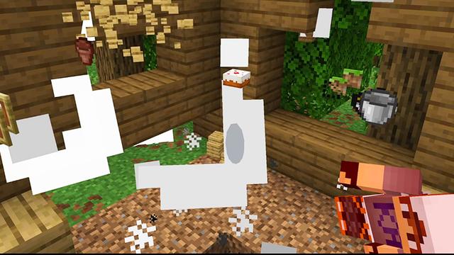 Screenshot of the Minecraft Bedrock Marketplace product 44 Ways To Prank Add-On created by KA Studios.