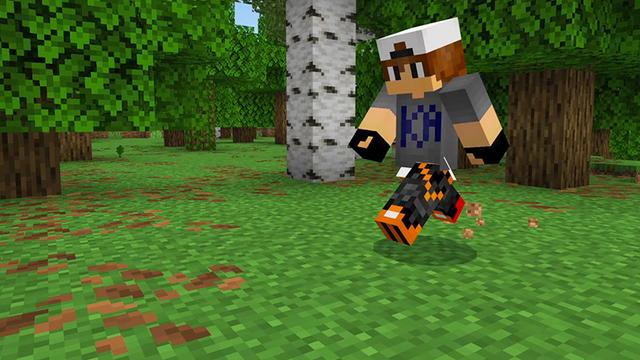 Screenshot of the Minecraft Bedrock Marketplace product 44 Ways To Prank Add-On created by KA Studios.