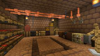 Screenshot of the Minecraft Bedrock Marketplace product Alien VS Bunker! created by KA Studios.