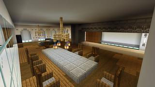 Screenshot of the Minecraft Bedrock Marketplace product Bookshelf Bunker created by KA Studios.