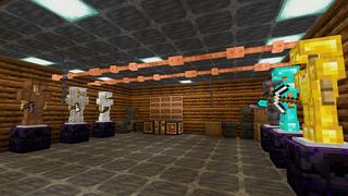 Screenshot of the Minecraft Bedrock Marketplace product Bookshelf Bunker created by KA Studios.