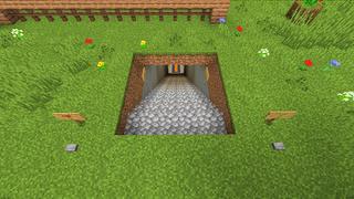 Screenshot of the Minecraft Bedrock Marketplace product Bunker Base created by KA Studios.