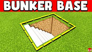 Thumbnail of the Minecraft Bedrock Marketplace product Bunker Base created by KA Studios.