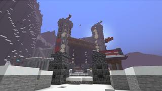Screenshot of the Minecraft Bedrock Marketplace product Castle Mountain created by KA Studios.