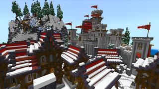Screenshot of the Minecraft Bedrock Marketplace product Castle Mountain created by KA Studios.