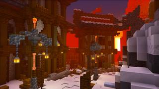 Screenshot of the Minecraft Bedrock Marketplace product Castle Mountain created by KA Studios.