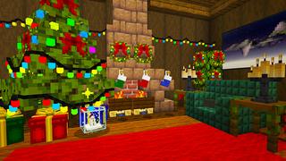 Screenshot of the Minecraft Bedrock Marketplace product Christmas Decorations Add-On created by KA Studios.