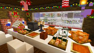 Screenshot of the Minecraft Bedrock Marketplace product Christmas Decorations Add-On created by KA Studios.