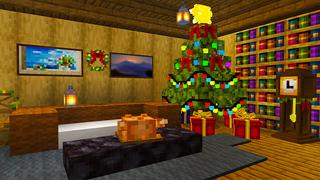 Screenshot of the Minecraft Bedrock Marketplace product Christmas Decorations Add-On created by KA Studios.