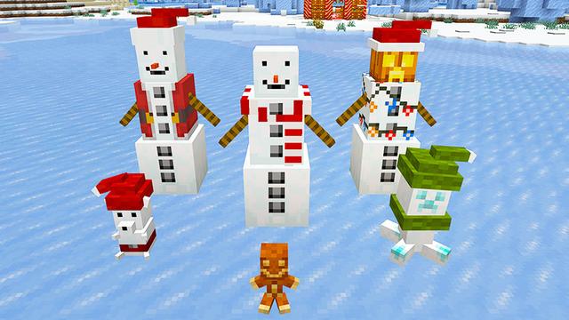 Screenshot of the Minecraft Bedrock Marketplace product Christmas Decorations Add-On created by KA Studios.