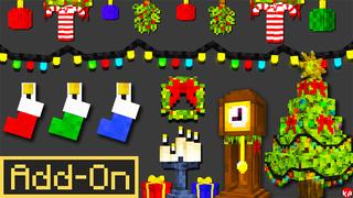 Thumbnail of the Minecraft Bedrock Marketplace product Christmas Decorations Add-On created by KA Studios.