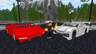 Screenshot of the Minecraft Bedrock Marketplace product City Street Cars! created by KA Studios.