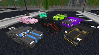 Screenshot of the Minecraft Bedrock Marketplace product City Street Cars! created by KA Studios.