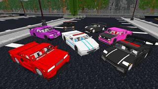Screenshot of the Minecraft Bedrock Marketplace product City Street Cars! created by KA Studios.