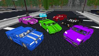 Screenshot of the Minecraft Bedrock Marketplace product City Street Cars! created by KA Studios.