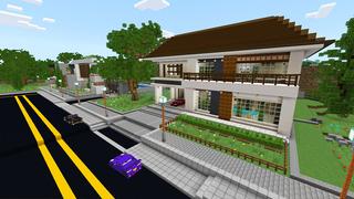 Screenshot of the Minecraft Bedrock Marketplace product City Street Cars! created by KA Studios.