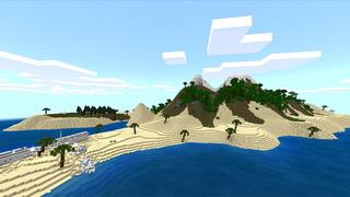 Screenshot of the Minecraft Bedrock Marketplace product Crashed Plane Island created by KA Studios.