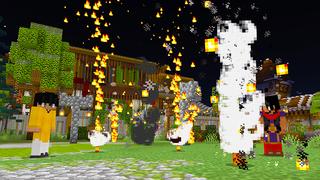 Screenshot of the Minecraft Bedrock Marketplace product DIWALI FESTIVAL created by KA Studios.