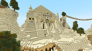 Screenshot of the Minecraft Bedrock Marketplace product Egyptian Bunker! created by KA Studios.