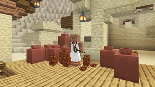 Screenshot of the Minecraft Bedrock Marketplace product Egyptian Bunker! created by KA Studios.