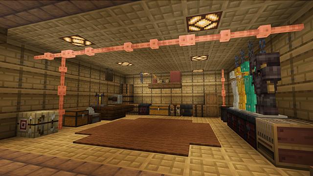 Screenshot of the Minecraft Bedrock Marketplace product Egyptian Bunker! created by KA Studios.