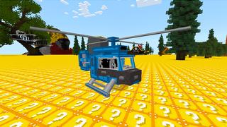 Screenshot of the Minecraft Bedrock Marketplace product Flat Lucky Block World! created by KA Studios.