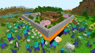 Screenshot of the Minecraft Bedrock Marketplace product Giant Zombie Apocalypse Bunker created by KA Studios.