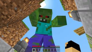 Screenshot of the Minecraft Bedrock Marketplace product Giant Zombie Apocalypse Bunker created by KA Studios.