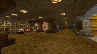 Screenshot of the Minecraft Bedrock Marketplace product Giant Zombie Apocalypse Bunker created by KA Studios.