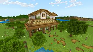 Screenshot of the Minecraft Bedrock Marketplace product Hidden Bunker! created by KA Studios.