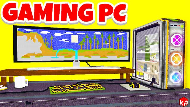 Thumbnail of the Minecraft Bedrock Marketplace product How To Live Inside Gaming PC created by KA Studios.