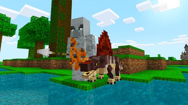 Screenshot of the Minecraft Bedrock Marketplace product Islands Adventure! created by KA Studios.