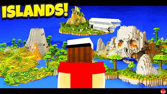 Thumbnail of the Minecraft Bedrock Marketplace product Islands Adventure! created by KA Studios.