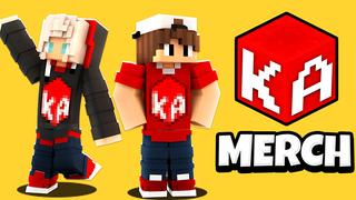 Thumbnail of the Minecraft Bedrock Marketplace product KA Studios Merch created by KA Studios.