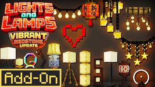 Thumbnail of the Minecraft Bedrock Marketplace product Lights and Lamps Vibrant & Redstone Update Add-On created by KA Studios.