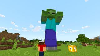 Screenshot of the Minecraft Bedrock Marketplace product Lucky Blocks! created by KA Studios.