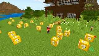 Screenshot of the Minecraft Bedrock Marketplace product Lucky Blocks! created by KA Studios.
