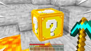 Thumbnail of the Minecraft Bedrock Marketplace product Lucky Blocks! created by KA Studios.