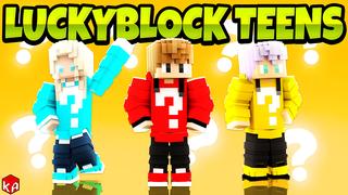 Thumbnail of the Minecraft Bedrock Marketplace product Luckyblock Teens created by KA Studios.