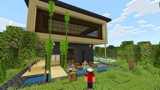 Screenshot of the Minecraft Bedrock Marketplace product MC, But You Can't Touch Grass. created by KA Studios.