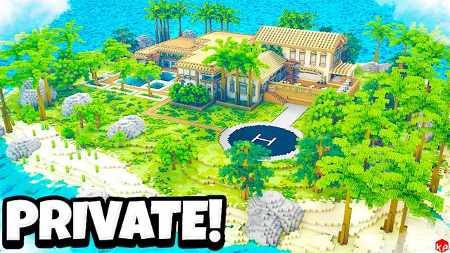 Thumbnail of the Minecraft Bedrock Marketplace product Millionaire Private Hideout! created by KA Studios.