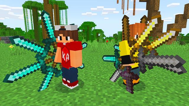 Screenshot of the Minecraft Bedrock Marketplace product MIX ITEMS! created by KA Studios.