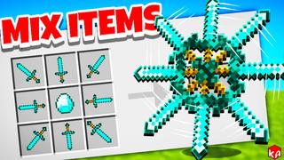 Thumbnail of the Minecraft Bedrock Marketplace product MISTURA OS ITENS! created by KA Studios.