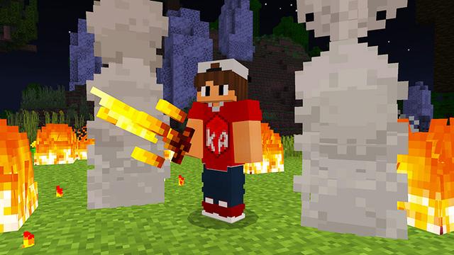 Screenshot of the Minecraft Bedrock Marketplace product MOB ITEMS! created by KA Studios.