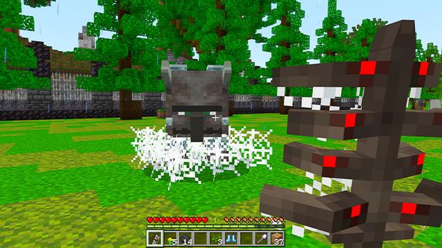 Screenshot of the Minecraft Bedrock Marketplace product MOB ITEMS! created by KA Studios.