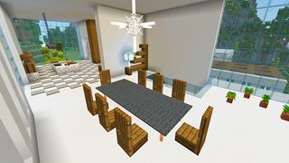 Screenshot of the Minecraft Bedrock Marketplace product Mutant Enderman VS Mansion! created by KA Studios.