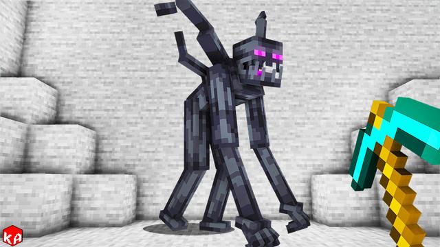 Thumbnail of the Minecraft Bedrock Marketplace product Mutant Enderman VS Mansion! created by KA Studios.