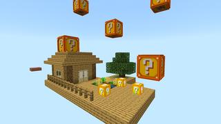 Screenshot of the Minecraft Bedrock Marketplace product One Block GIANT Lucky Block created by KA Studios.