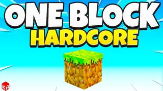 Thumbnail of the Minecraft Bedrock Marketplace product One Block Hardcore Mode created by KA Studios.