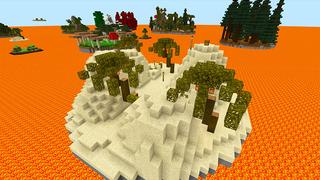 Screenshot of the Minecraft Bedrock Marketplace product One Block Lava created by KA Studios.